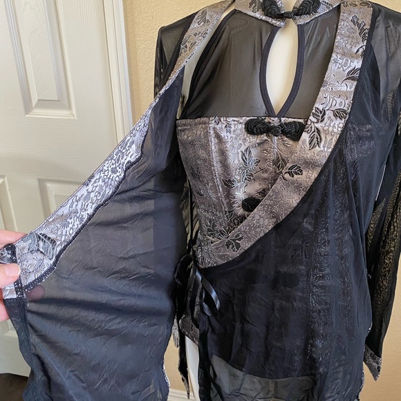 3 piece Fredericks of Hollywood corset set - Picture 12 of 16